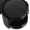 thumbnail image 3 of KONTONTY Flower Pot Mobile Cart Planter Box Wheels Black Mobility Enhancement Balcony Use 4 Pcs, 3 of 8