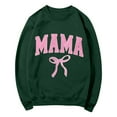 thumbnail image 2 of Merry Christmas Sweatshirts Womens Crewneck Christmas Printed Shirts Loose Long Sleeve Blouses Casual Xmas Sweatshirt Holiday Party Pullover Sweater Tops XL, 2 of 5