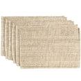 thumbnail image 2 of Lintex Eggshell 100% Cotton Woven Two Tone 13" x 19" Table Place Mat, 2 of 2