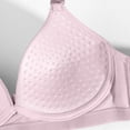 thumbnail image 7 of Sakmal Bra for Women Everyday Purple Lace Lightly Lined Adjustable Straps Wireless Bra Girls Bra, 7 of 7