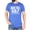 Heather Blue Shirt, variant on Dad Tax Shirt for Men Funny Dad Joke Making Sure It's Not Poison Food Graphic T-Shirt Vintage Royal Shirt Adult Medium