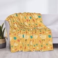 thumbnail image 3 of Naloa Flowe Chicken Flannel Blankets - Thick and Warm Blanket for Winter, Soft Fuzzy Plush King Blanket for All Seasons60"x50", 3 of 6