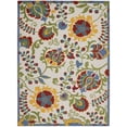 thumbnail image 2 of Nourison Aloha Indoor/Outdoor Ivory/Multi 12' x 15' Area Rug, (12x15), 2 of 10