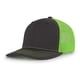 thumbnail image 2 of Gorra de béisbol unisex de malla - Gorra ajustable con cierre a presión, visera precurvada, mezcla de algodón, transpirable, ropa deportiva y casual, circunferencia de la cabeza 56-60 cm, 2 of 4