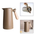 thumbnail image 3 of Hervidor de agua nórdico de 100 ml con aislamiento térmico para el hogar, olla de vidrio con aislamiento térmico Café, 3 of 8
