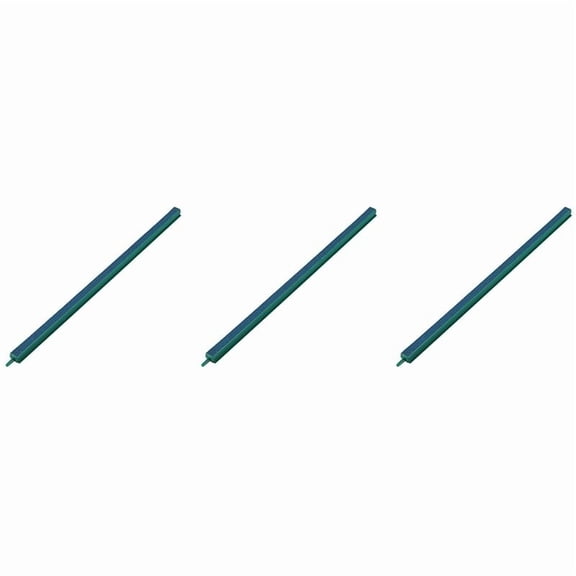 3X Aquarium Fish Tank Bubble Air Stone Bar Oxygen Pump Green Blue 16 Inch