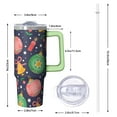 thumbnail image 2 of 30oz Xmas Tumbler with Lid and Straw Leak Proof Stainless Steel Cup Merry Christmas Gifts, 2 of 5
