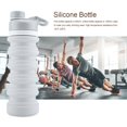 thumbnail image 4 of Outdoor Adventure Water Bottle For Travelers, Reusable Silicone Foldable Bottle With Cold Resistant Material And Compact Design, 4 of 8