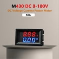 thumbnail image 3 of 10A/50A/100A Digital Voltmeter Ammeter Dual LED Display Voltage Current Meter Multifunctional Digital Volt Meter Instrument Tool, 3 of 5