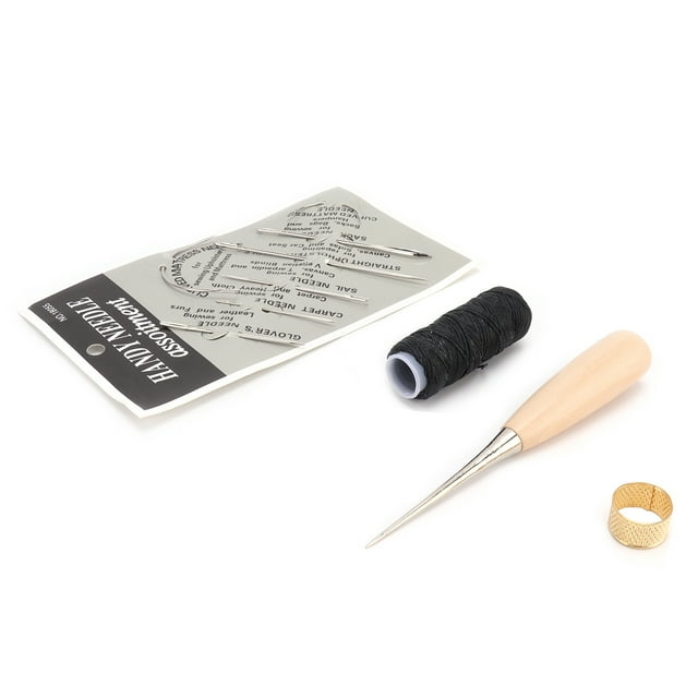 Juego De Agujas De Cuero Punzón De Aguja De Cuero Aguja De Coser De Cuero Para Reparación De Costura Anggrek Herramientas