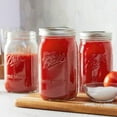 thumbnail image 4 of Ball Glass Mason Jar Wide Mouth Variety Pack, 2 Pint Size & 2 Quart Size Variety Pack, 4 of 5