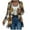 Yellow, variant on jobturf Shackets for Women High Low Asymmetrical Irregular Hem Flowy Plaid Jacket Fall Winter Lightweight Casual Outerwear Going Out Tops