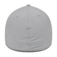 thumbnail image 3 of Men's Levelwear Gray New York Rangers Rise Copper Insignia Flex Hat, 3 of 3