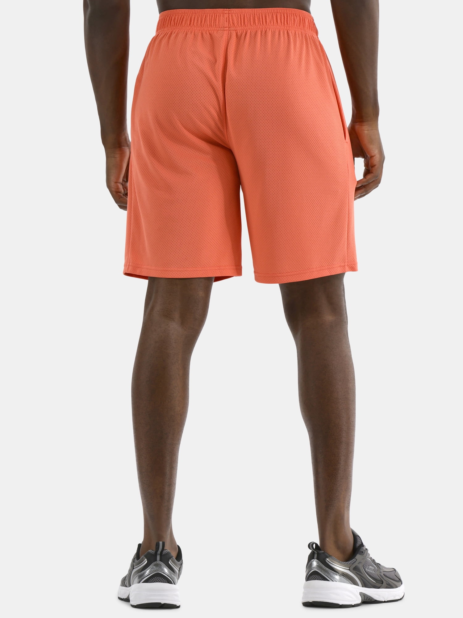 Athletic Works Men's and Big Men's Active Mesh Shorts, 9" Inseam, Sizes XS-5XL