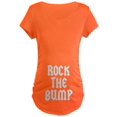 thumbnail image 1 of CafePress - Rock The Bump Maternity Maternity Dark T Shirt - Maternity Dark T-Shirt, 1 of 1