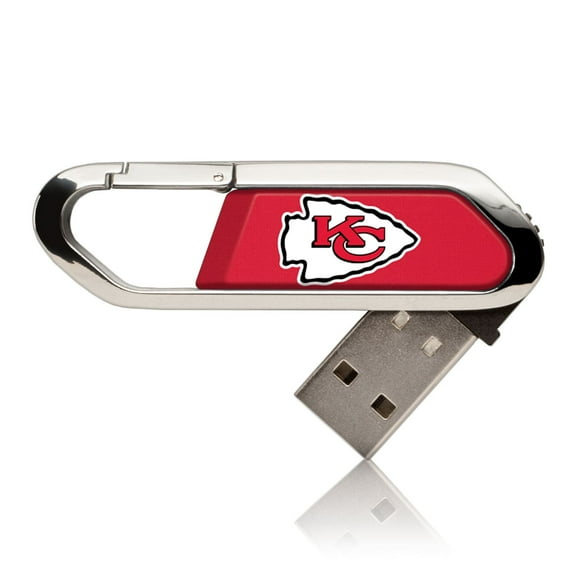Kansas City Chiefs Solid Clip 64GB USB Flash Drive