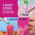 thumbnail image 3 of Jordan's Skinny Mixes Refresher Stix, Watermelon Lime (16ct), 3 of 5