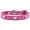 Bright Pink, variant on Dog, Puppy Pet Widget Fashion Collar, "Silver Heart"