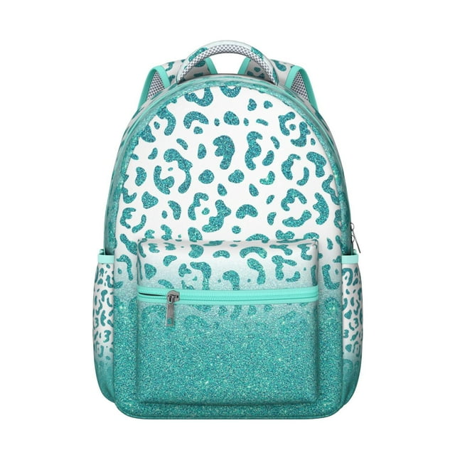 Leopard Spots School Backpack Cheetah Animal Print Texture Unique Fashion Backpack for Student and Student