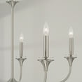 thumbnail image 6 of Capital Lighting 448951MB Presley 5 Light 31" Wide Candle Style Chandelier - Black, 6 of 7