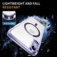 thumbnail image 6 of Magnetic for iPhone XR Case, [Compatible with MagSafe] [Full Camera Protection] [10FT Drop Protection] Non-Yellowing Shockproof Protective Slim Phone Case for iPhone XR,Purple, 6 of 7