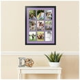 thumbnail image 2 of ArtToFrames Collage Photo Picture Frame with 9 - 5x7 Openings, Framed in Black with Lavender Mist and Black Mats (CDM-3926-213), 2 of 8