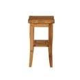thumbnail image 5 of Linon Harding 18" Bamboo Backless Bath Stool, Natural, 5 of 10