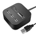 thumbnail image 4 of USB Hub Small Appearance Phone Supplies Practical Card Reader Connectors Computer Accessories Universal Adapters Cable Splitter No.2, 4 of 8
