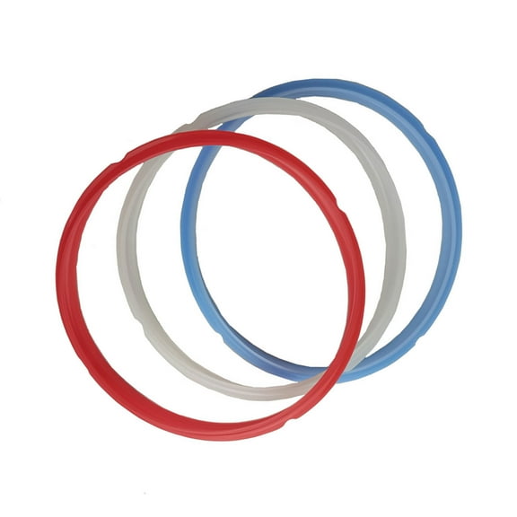3Pcs Silicone Sealing Rings for 3qt 5qt 6qt 8qt Replacement Silicone Gasket Seal Rings for Pressure Cooker Accessories