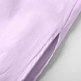 thumbnail image 7 of Wdgfv Women's Summer Tiered Layered Linen Maxi Dress Flowy Casual Loose Cotton Short Sleeve Wedding Long Dress Purple XXXXL, 7 of 7