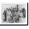 thumbnail image 2 of Historic Framed Print, [General Douglas MacArthur and aides wading ashore on Leyte, Philippine Islands], 17-7/8" x 21-7/8", 2 of 9