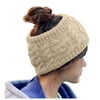 Toyfunny Women Twisted Woolen Headband Fashion Knitted Hat Ski Cap