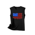 thumbnail image 3 of Nrmvnmi Tank Top for Women Patriotic Sleeveless Shirts 4th of July Tank Shirt American Flag Shirt Tees Mothers Day Gifts, 3 of 4