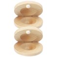 thumbnail image 4 of 2pcs Finger Castanets Wood Percussion Instrument Small Castanets Wooden Musical Instruments, 4 of 8