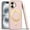 Light Pink, variant on For iPhone 16 6.1 inch Ultimate Quality PU Leather Hybrid Case Cover - Light Pink