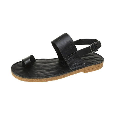 

Summer Savings Clearance 2022! Tagold Sandals for Womens Dressy Summer Sandals Womens Summer Ladies Flip-Flops Flat Heel Slippers Sandals Casual Flip Flops Women s Shoes
