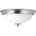 thumbnail image 4 of One-Light 15" LED Alabaster Glass Flush Mount, 4 of 4