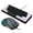 Black, variant on M Buder HXSJ V700BW+X100 USB Wired Computer Keyboard and Mouse Kit, 61-Key RGB Backlight Gaming Keyboard, Colorful LED Lighting Wired Mouse, 4-Level Adjustable DPI up to 3600, White