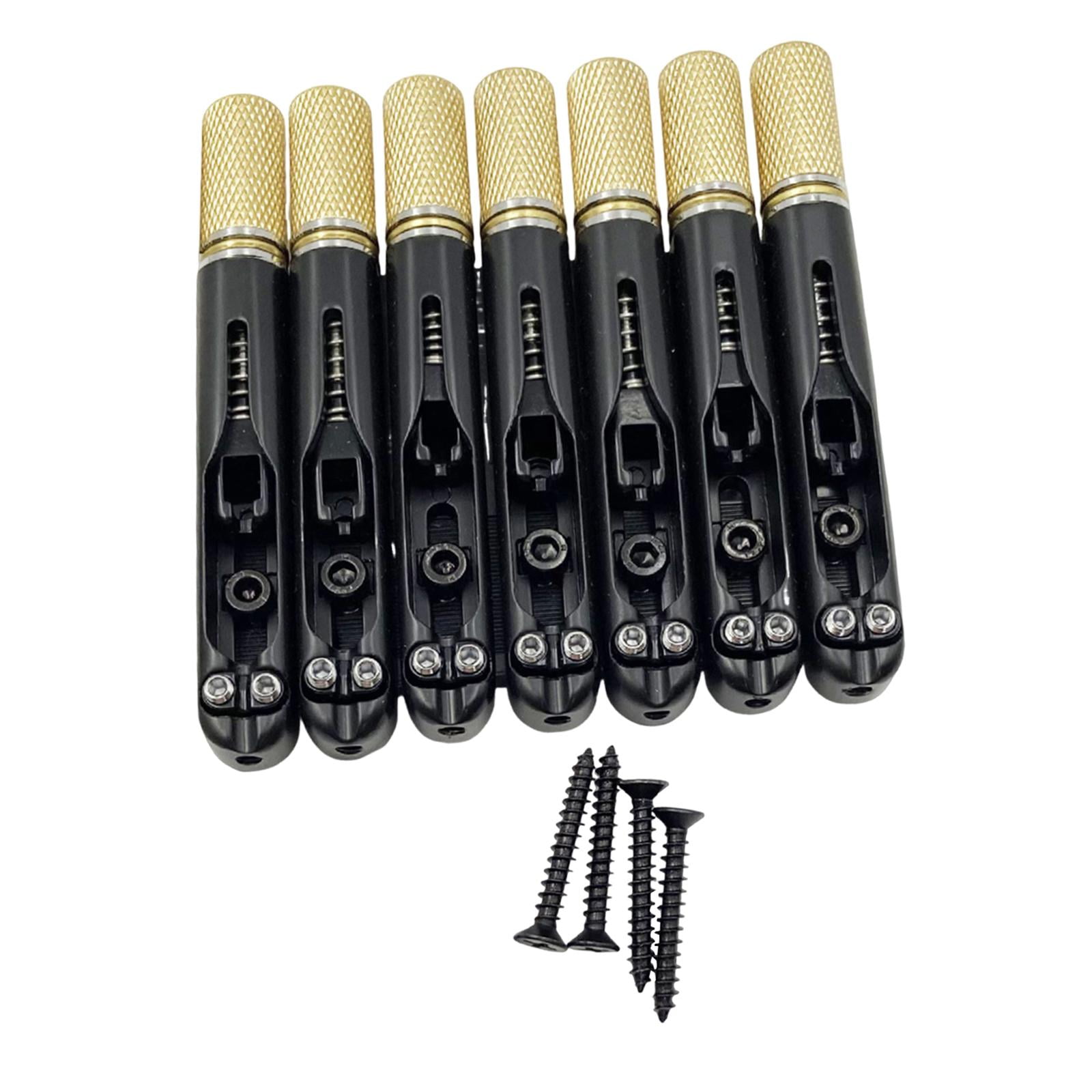 Electric Guitar Bridge Headless String Retainer Wrench Metal Parts Compact Fit for 7 String Guitar Players