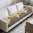 thumbnail image 2 of TSOVTHRID Boho Mandala Floral Dragonfly Print Sofa Cushion Cover, Couch Covers Sofa Seat Covers with Elastic Bottom Washable Couch Seat Covers for Cushion Couches Furniture Slipcovers, 2 of 7