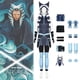 thumbnail image 2 of Disfraz de Star Wars Ahsoka Tano para mujeres y niños, disfraz de Caballero Jedi de las Guerras Clon, sombrero de uniforme Ahsoka Tano, disfraces de Halloween, 2 of 4