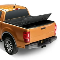 Auto Drive Hard Tri Fold Truck Bed Tonneau Cover Fits 19-23 Ford Ranger 6' Bed