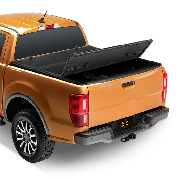 Auto Drive Hard Tri Fold Truck Bed Tonneau Cover Fits 19-23 Ford Ranger 6' Bed