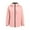 Pink, variant on PMVFHDE Rain Ponchos for Adults Women Ski Jacket Warm Coat Windbreaker Hooded Raincoat Jacket Grey,M