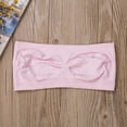 thumbnail image 2 of xiaxaixu Women Bra Solid Color Non-Padded Wire-Free Bandeau Stretch Tube Tops, 2 of 6