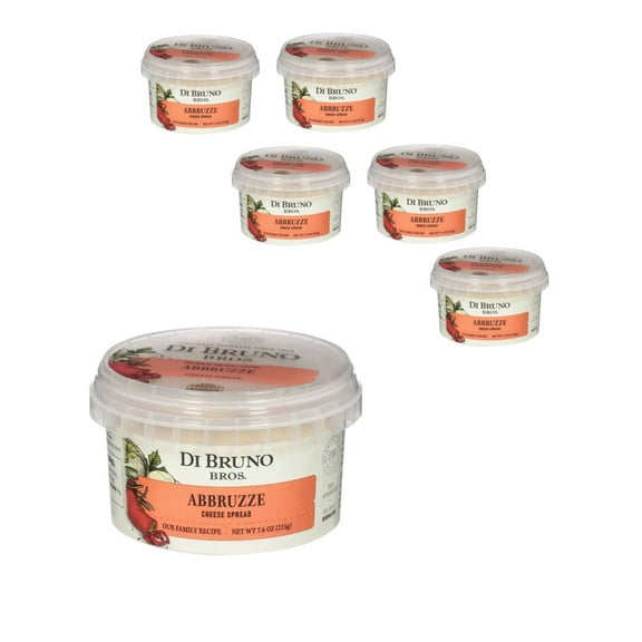 Di Bruno Abbruzze Cheese Spread, 7.6OZ, 6 Pack