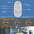 thumbnail image 4 of Kiven Battery Operated Wall Sconce with Remote Control,Rechargeable Wall Sconces Indoor,1 Set Dimmable Wall Light,Marine Style Wooden Lamp, 4 of 7