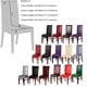 thumbnail image 4 of Billuyoard Viste sillas con estas elegantes fundas para sillas de comedor Protector de silla con funda para silla de comedor de PU Conjuntos de muebles de sala de estar verde, 4 of 6