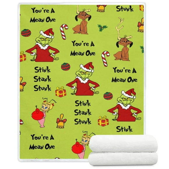 Grinch Blanket