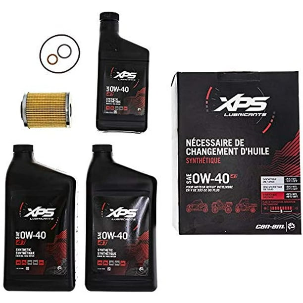 Can Am Maverick Commander Renegade Outlander Oil Change Kit 4 stroke